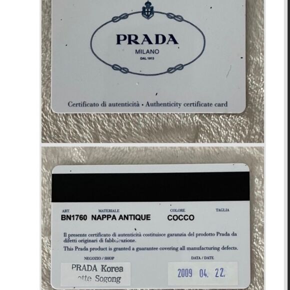 AUTHENTIC PRADA LAMBSKIN HOBO BAG CAMEL MEDIUM - Picture 15 of 15